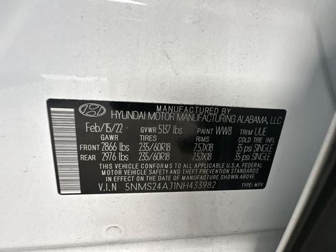 Used 2022 Hyundai Santa Fe SEL FWD image 29