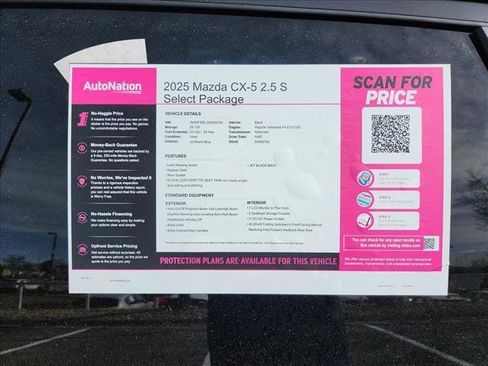 Used 2025 MAZDA CX-5 AWD 2.5 S w/ Select Package image 19