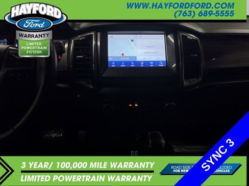 Used 2019 Ford Ranger Lariat w/ Equipment Group 501A Mid image 19