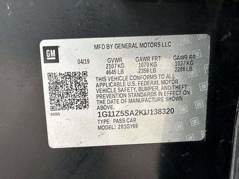 Used 2019 Chevrolet Impala LT FWD image 23