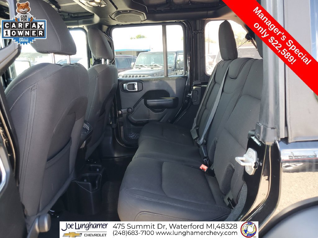 Used 2022 Jeep Wrangler Unlimited Sport AWD/4WD image 24