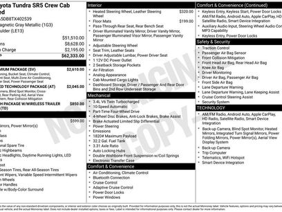 New 2026 Toyota Tundra SR5 w/ SR5 Premium Package