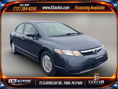 Used 2008 Honda Civic Hybrid Sedan image 1