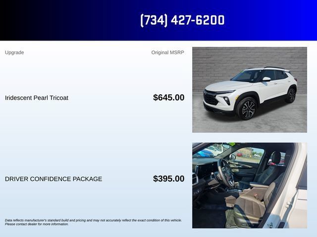 Used 2025 Chevrolet TrailBlazer ACTIV w/ Driver Confidence Package FWD image 5