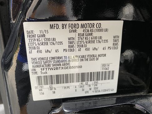 Used 2016 Ford F250 Lariat w/ Lariat Ultimate Package AWD/4WD image 38