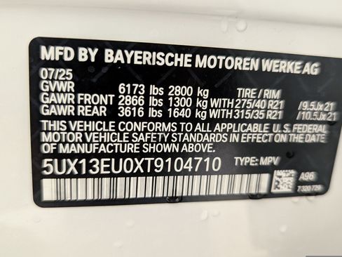 Used 2026 BMW X5 sDrive40i w/ Parking Assistance Package image 26