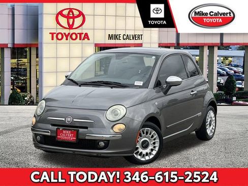 Used 2012 FIAT 500 Lounge w/ Luxury Leather Pkg image 1
