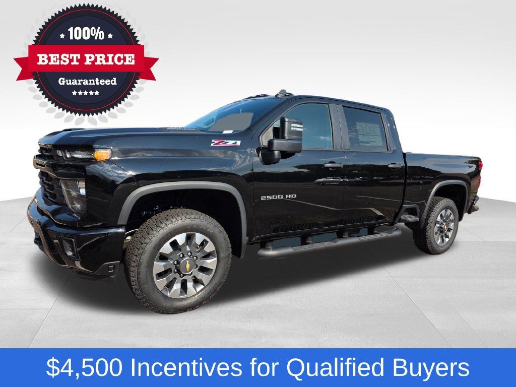 New 2025 Chevrolet Silverado 2500 Custom w/ Custom Value Package AWD/4WD image 2