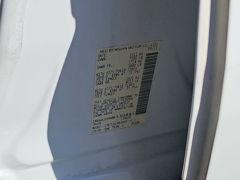 Used 2021 Nissan Titan PRO-4X w/ Off Road Protection Package image 37