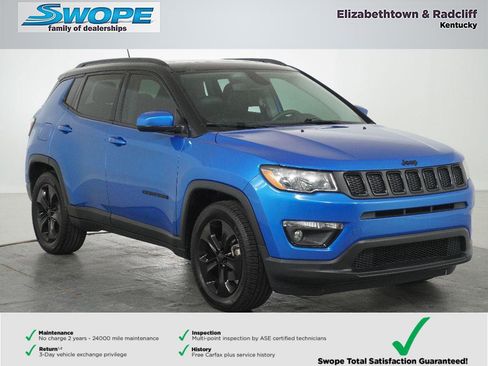 Used 2021 Jeep Compass Latitude w/ Sun and Sound Group FWD image 1
