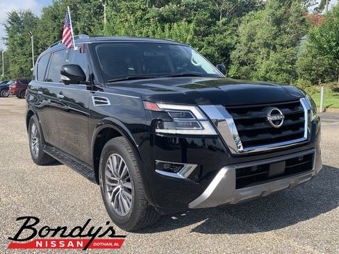 Used 2023 Nissan Armada SL w/ Captain's Chairs Package RWD image 1
