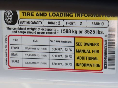 Used 2024 Ford Transit 350 148 High Roof Extended w/ Load Area Protection Package RWD image 40