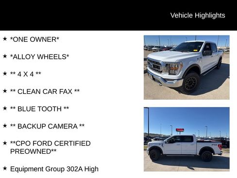 Used 2022 Ford F150 XLT w/ Equipment Group 302A High image 4
