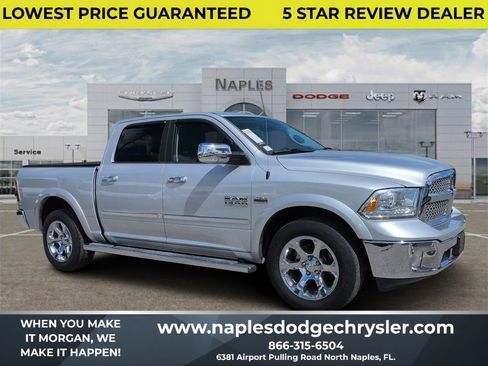 Used 2017 RAM 1500 Laramie w/ Convenience Group AWD/4WD image 1