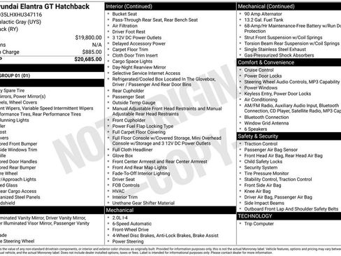 Used 2017 Hyundai Elantra GT image 17