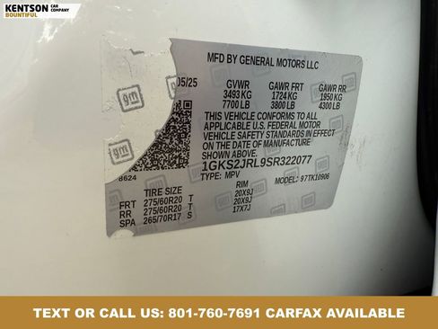 Used 2025 GMC Yukon XL Denali AWD/4WD image 37