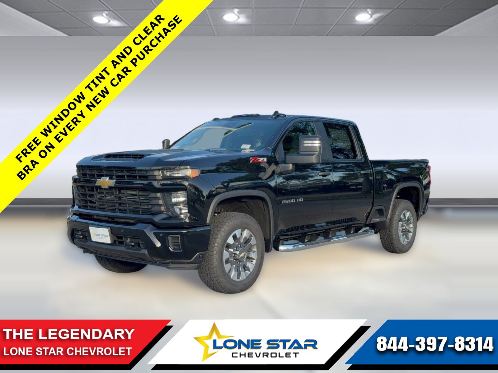 New 2026 Chevrolet Silverado 2500 Custom w/ Custom Value Package AWD/4WD image 1