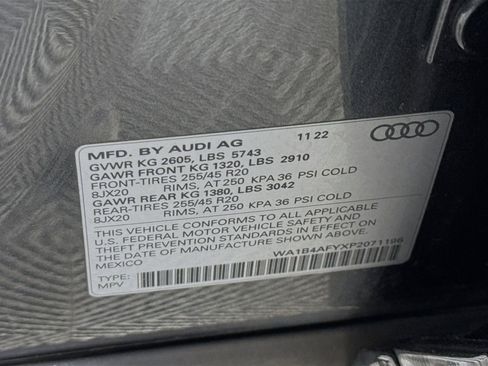 Certified 2023 Audi SQ5 Premium Plus w/ Premium Plus Package image 32