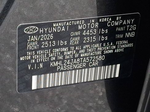 New 2026 Hyundai Sonata SE FWD image 19