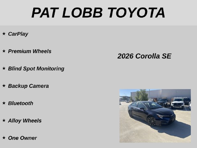 Used 2026 Toyota Corolla SE FWD image 11