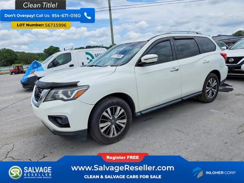 Used 2017 Nissan Pathfinder S AWD/4WD image 1