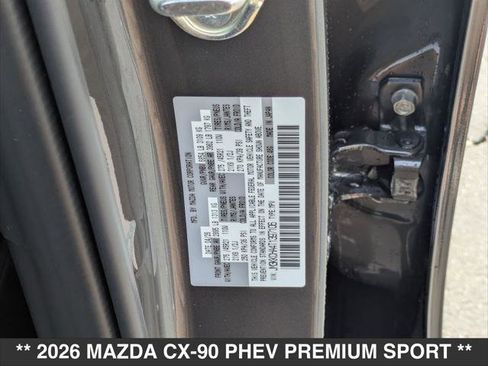New 2026 MAZDA CX-90 Plug-In Hybrid w/Premium Sport AWD/4WD image 15