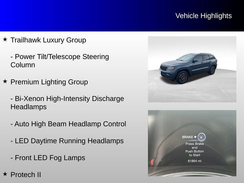 Used 2020 Jeep Grand Cherokee Trailhawk w/ Trailhawk Luxury Group image 12