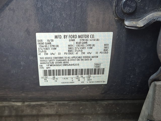 Used 2021 Ford Explorer ST w/ Equipment Group 401A AWD/4WD image 14
