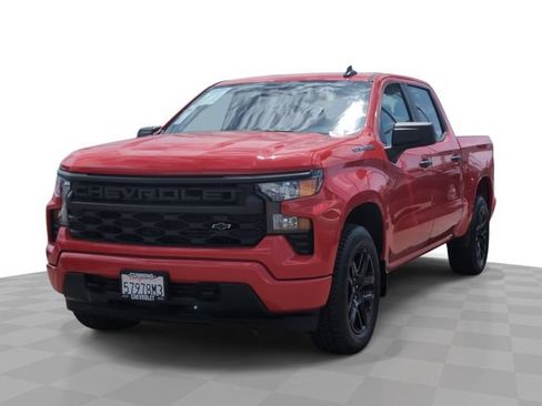 Certified 2022 Chevrolet Silverado 1500 Custom RWD image 1