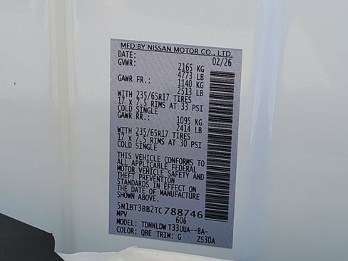 New 2026 Nissan Rogue SV image 12