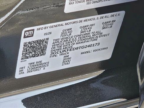 New 2026 Chevrolet Silverado 1500 LT Trail Boss w/ LT Trail Boss Premium Package image 19