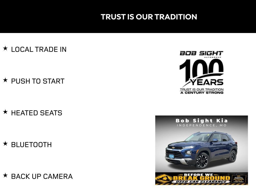 Used 2023 Chevrolet TrailBlazer LT w/ Convenience Package FWD image 2