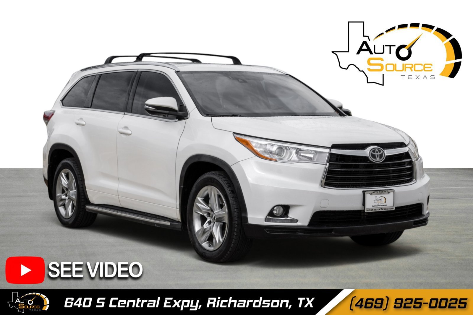 Used 2016 Toyota Highlander Limited w/ Driver Technology Package FWD image 1