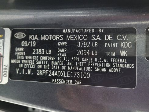 Used 2020 Kia Forte Sedan FWD image 33