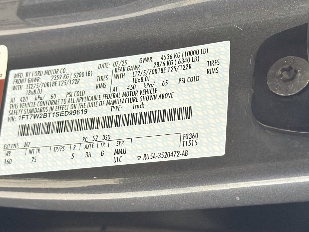 Used 2025 Ford F250 XLT w/ 360-Degree Camera Package AWD/4WD image 31