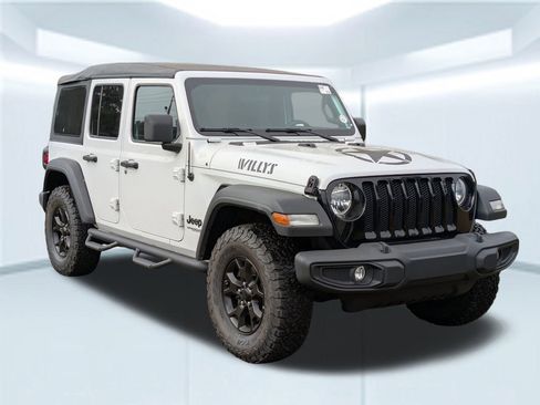 Used 2021 Jeep Wrangler Unlimited Willys image 8