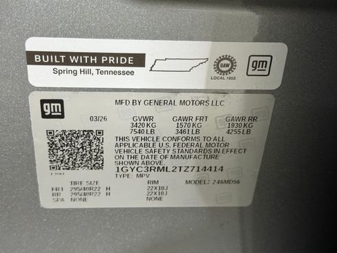 New 2026 Cadillac Vistiq Platinum AWD/4WD image 18
