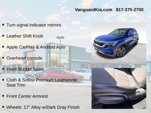 Certified 2022 Kia Seltos S image 12