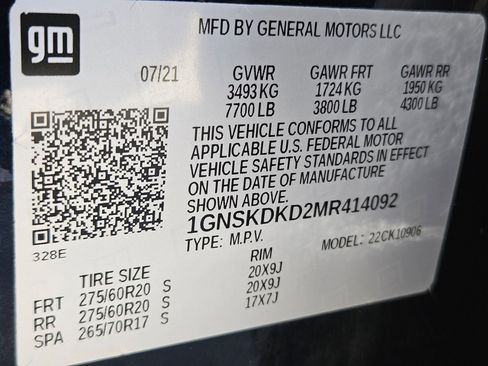 Used 2021 Chevrolet Suburban Z71 w/ Rear Media and Nav Package AWD/4WD image 35