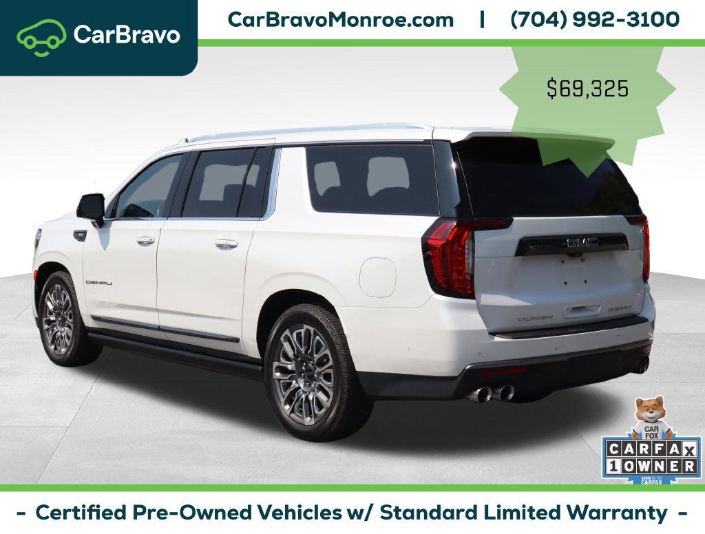 Certified 2023 GMC Yukon XL Denali Ultimate AWD/4WD image 4