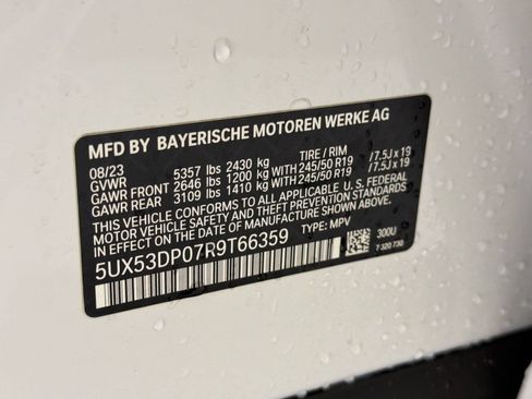 Used 2024 BMW X3 xDrive30i w/ Convenience Package AWD/4WD image 23