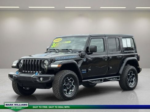 Used 2022 Jeep Wrangler Unlimited Rubicon 4xe w/ Cold Weather Group image 6