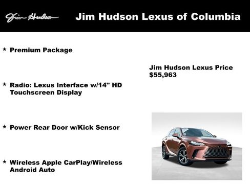 Certified 2025 Lexus RX 350 Premium w/ Accessory Package AWD/4WD image 4