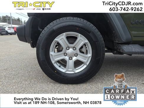 Used 2022 Jeep Wrangler Unlimited Sport S w/ Sun And Sound Package image 35