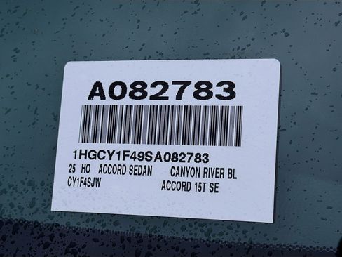 New 2025 Honda Accord SE image 27