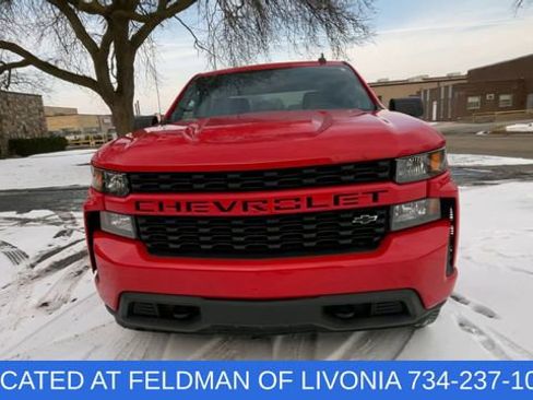 Used 2021 Chevrolet Silverado 1500 Custom w/ LPO, Dark Essentials Package image 3