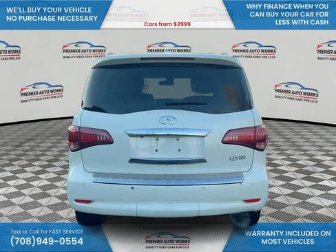 Used 2016 INFINITI QX80 Sport Utility 4D w/ 22" Wheel Package image 5