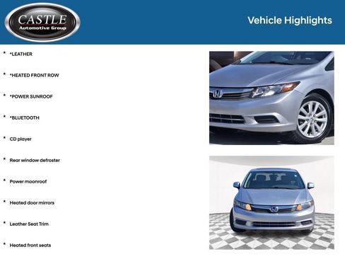 Used 2012 Honda Civic EX-L image 3
