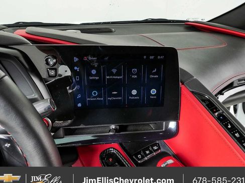 Used 2024 Chevrolet Corvette Stingray Preferred Cpe w/ Stealth Interior Trim Package RWD image 13