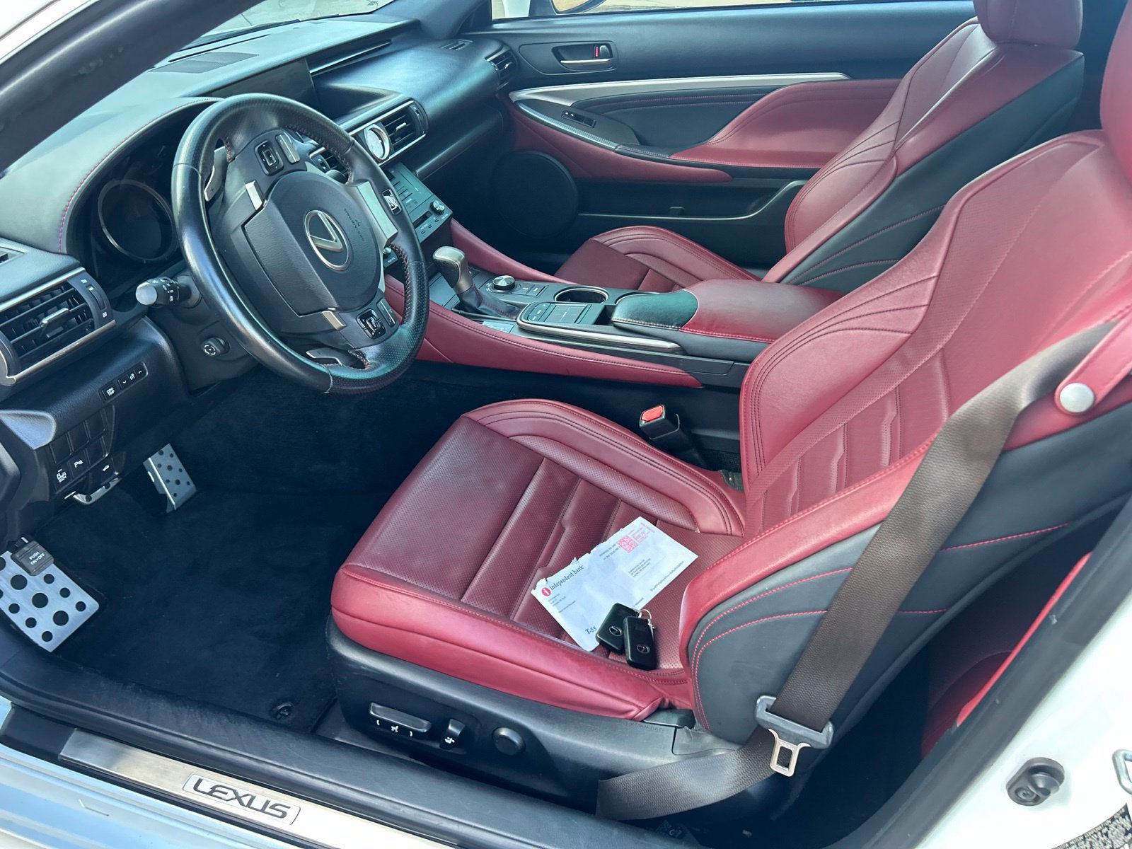 Used 2015 Lexus RC 350 w/ F Sport w/Summer Tires RWD image 6